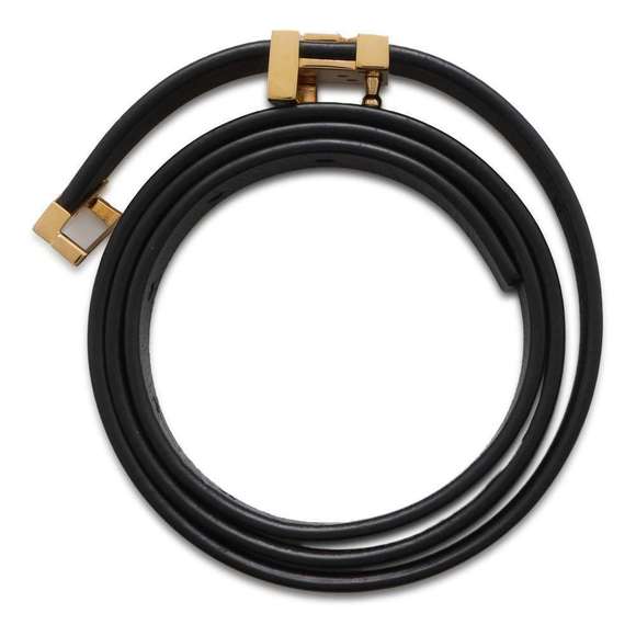 Louis Vuitton Belt Couture Leather Black - Picture 3 of 14